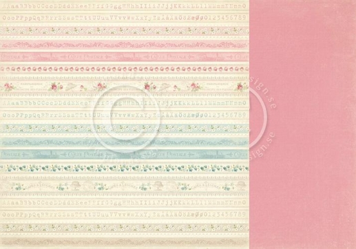 Papper Pion Paris Flea Market Borders Design