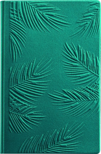 Bullet Journal A5 - Gröna Fjädrar - 192 sidor