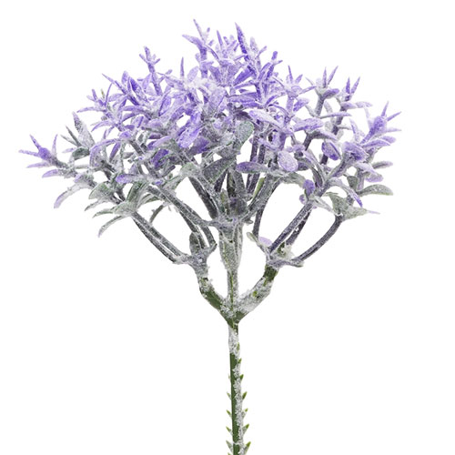 Miniatyr Buske 6 cm Lila Lavendel Träd Växter Miniatyrer