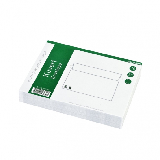 Peel and seel C6 kuvert i 50 pack