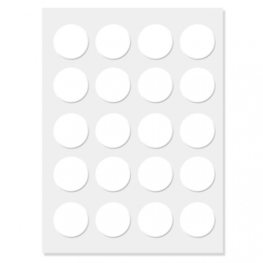 Wick Sticker 15 mm - Till Veke - 20 st