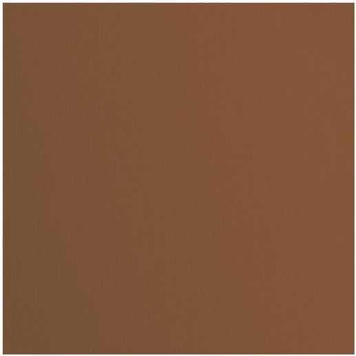 Cardstock Florence Canvas Umber 12"x12" till scrapbooking, pyssel och hobby