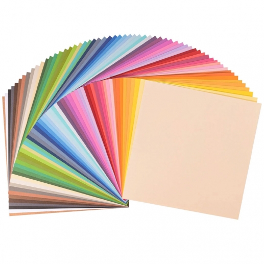 Cardstock Paket Florence - Slät - 60 ark