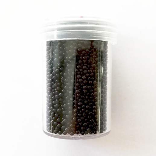 Caviar Pearls 0,8 mm 22 gram Black till scrapbooking, pyssel och hobby