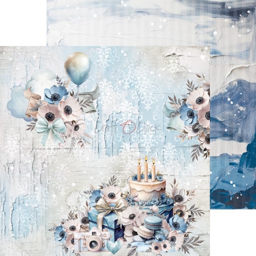 Scrapbooking Papper Craft O Clock - It’s My Party Mönsterpapper