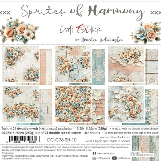 Scrapbooking Papper Craft O Clock - Sprites Of Harmony