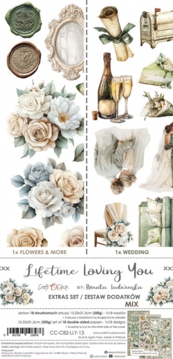 Paper Pack Extra Set Combo - Craft O Clock - Lifetime Loving You