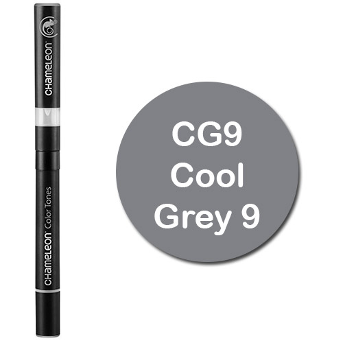 Chameleon Pen Marker Cool Grey 9 Pennor till scrapbooking, pyssel och hobby