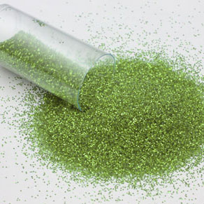 Glitter Pulver Chartreuse till scrapbooking, pyssel och hobby