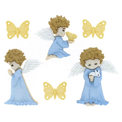 Knappar Figurer Cherished Angels Figurknappar
