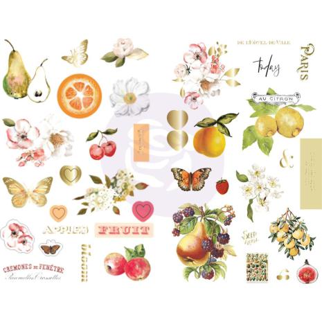 Chipboard Stickers Prima Marketing - Fruit Paradise
