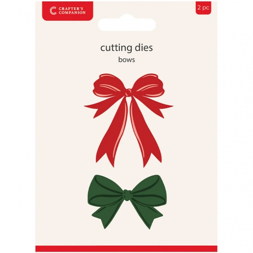 Dies Crafters Companion - Christmas Bows - 2 st