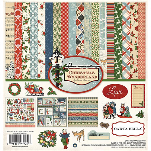 Paper Pack Carta Bella Christmas Wonderland