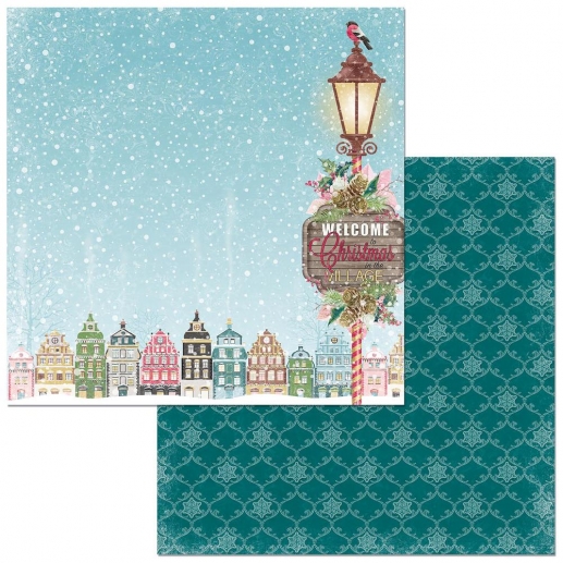 BoBunny Christmas In The Village Papper Scrapbooking