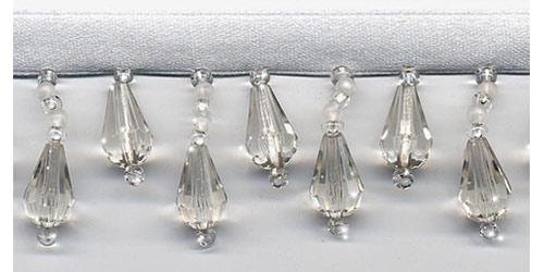 Pärlfrans 30 cm Kristallband Crystal Aurora Borealis Pärlband