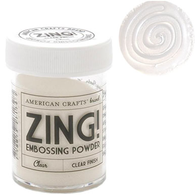 Embossingpulver Zing - Clear Finish