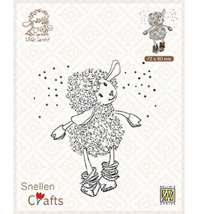 Clear Stamp Nellie Snellen Little Lammy - It´s Snowing
