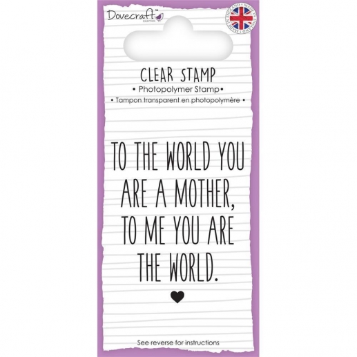 Dovecraft Clear Stamp Mother Clearstamps Silkonstämpel