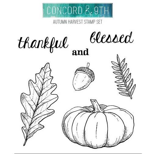 Clearstamps Concord & 9th - Autumn Harvest