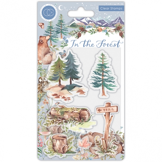 Clearstamps Craft Consortium - In The Forest - 6 st