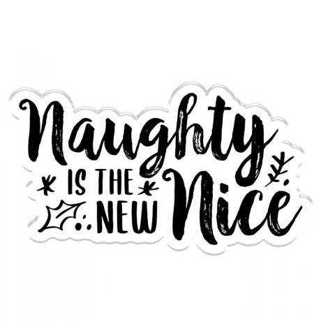 Clearstamps Crafter's Companion - Naughty Is The New Nice