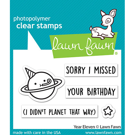 Clearstamps Lawn Fawn Year Eleven Stämplar