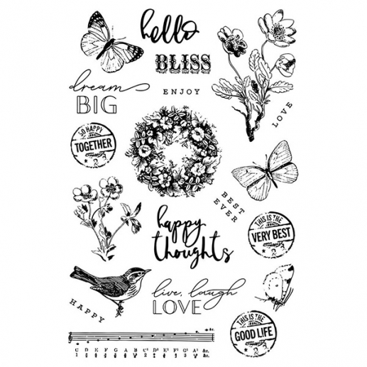 Clearstamps Simple Stories - Simple Vintage Garden District