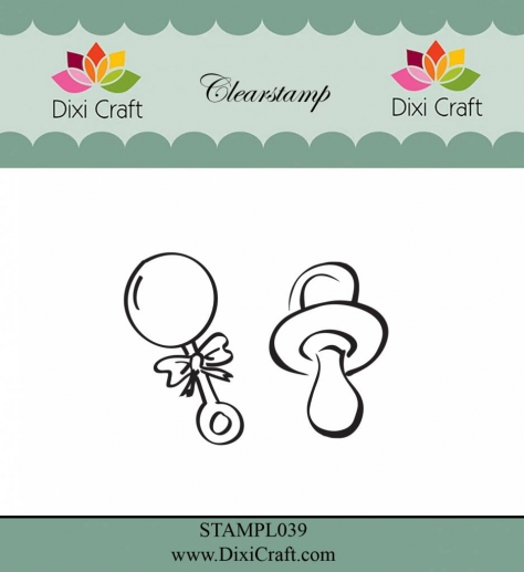 Clear Stamps Dixi Craft - Pacifier & Rangle