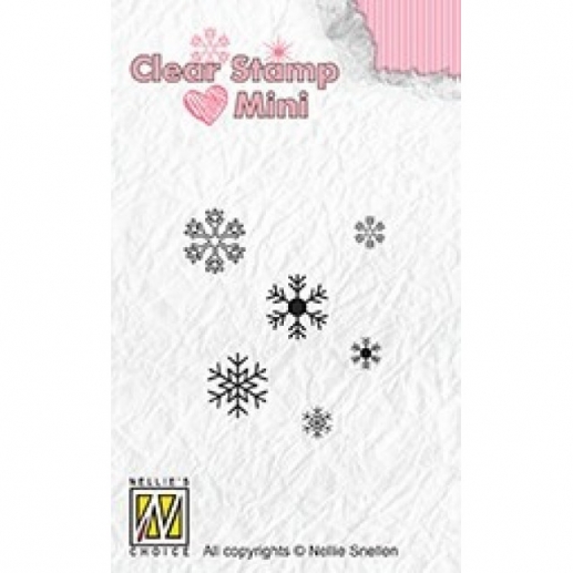 Clearstamps Mini Nellie Snellen - Snowflakes
