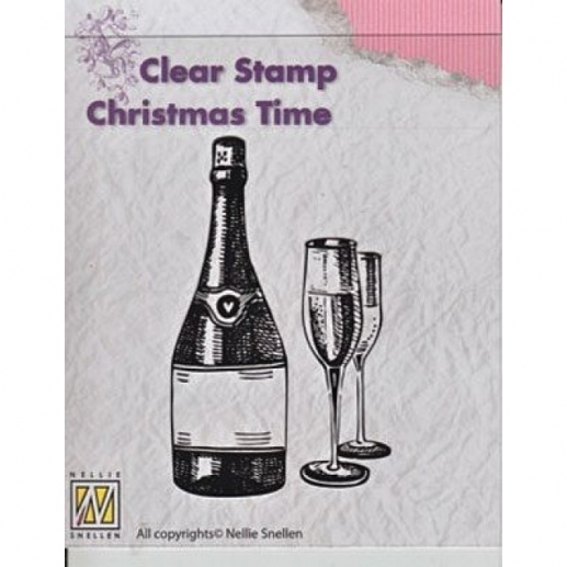 Clearstamps Nellie Snellen - Silhouett Happy New Year
