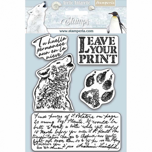 Cling Stamps Stamperia - Arctic Antarctic - Leave Your Print