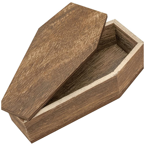 Idea-Ology Wooden Vignette Box Coffin Tim Holtz Halloweenpyssel Höstpyssel