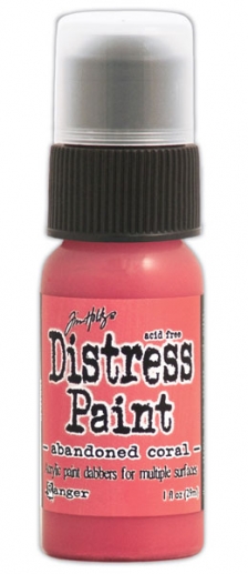 Distress Paint Abandoned Coral Tim Holtz Ink Stämpeldyna