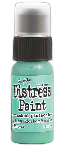 Distress Paint Cracked Pistachio Tim Holtz Ink Stämpeldyna