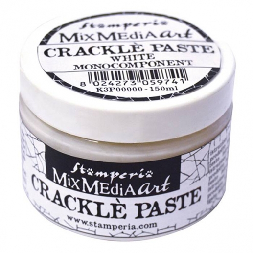Crackle Paste Stamperia White 150 ml Krackeleringslack
