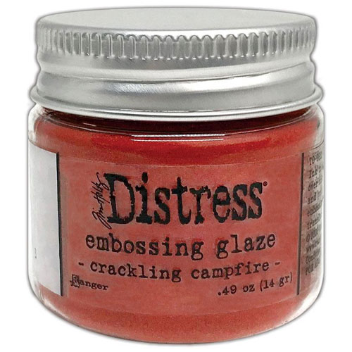 Distress Embossing Glaze Crackling Campfire Embossingpulver