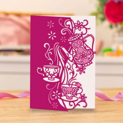 Create-a-Card Dies Crafters Companion Afternoon Tea