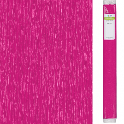 Kräppapper 50 x 250 cm - Fuchsia Pink
