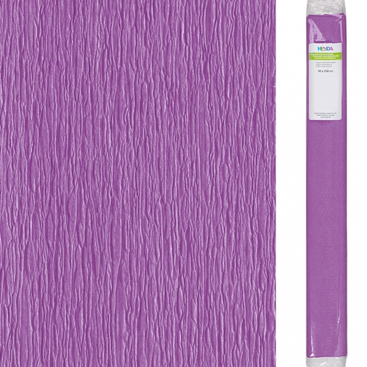 Kräppapper 50 x 250 cm - Light Violet - 60% Stretch