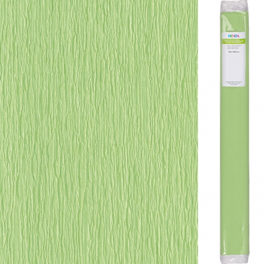 Kräppapper 50 x 250 cm - May Green - 60% Stretch