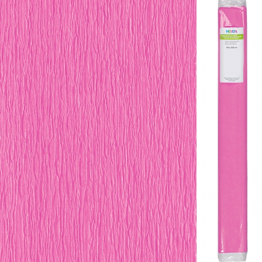 Kräppapper 50 x 250 cm - Rose - 60% Stretch