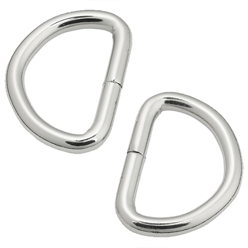 D-ringar 25 mm Metall 2 st O-Ring Jumprings
