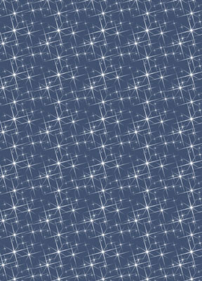 Papper A4 Basic Dark Blue Stars Reprint till scrapbooking, pyssel och hobby