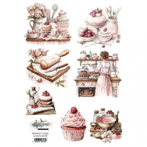 Decoupage Papper Alchemy of Art - Kitchen Bakery