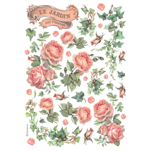 Decoupage Papper Stamperia - Les Jardins des Parfums
