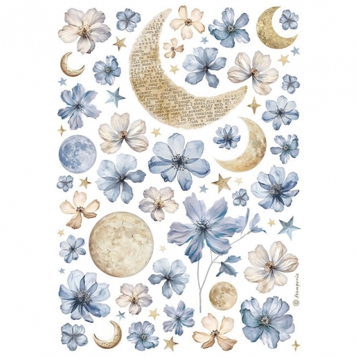 Decoupage Papper Stamperia - Sun and Moon