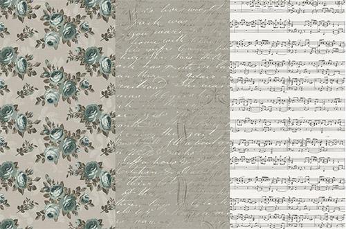 Decoupage Papper Victorian Romance 3 sheets DecoArt