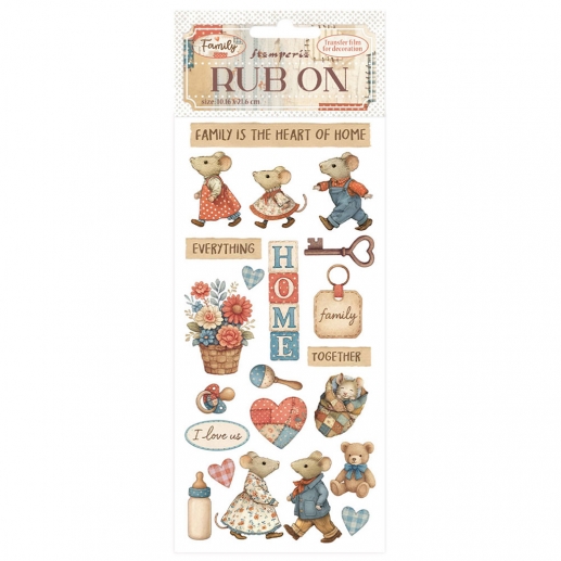 Stamperia Scrapbooking Family Collection