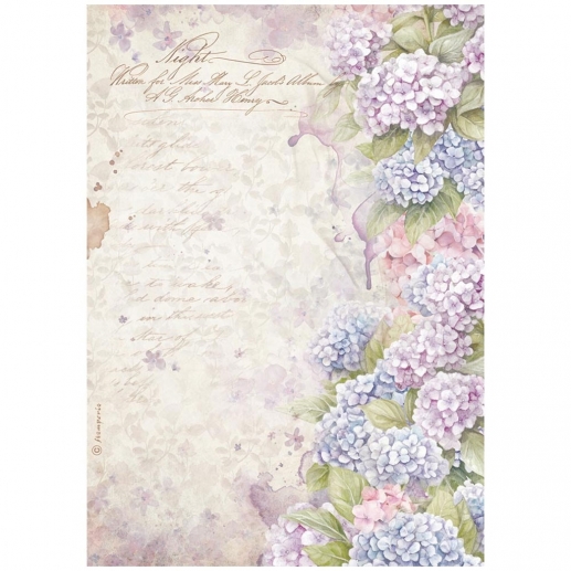 Scrapbooking Pyssel Decoupage Papper Stamperia - Quiet Days