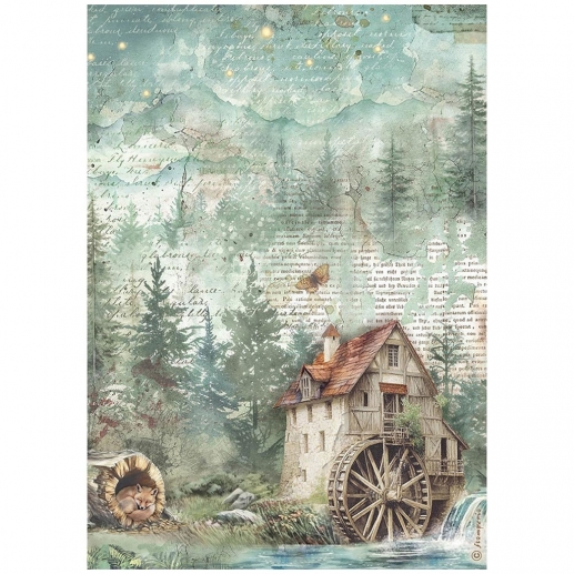 Decoupage Papper Stamperia - Herbarium Silvae